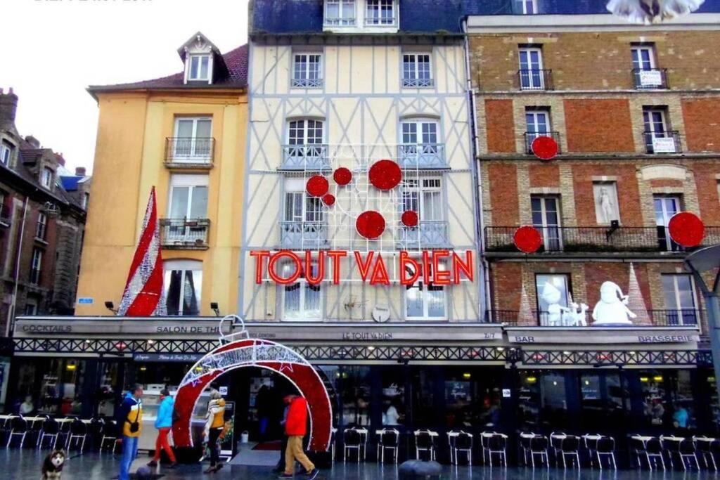 Ferienwohnung Le Quai 7 4E Dieppe Exterior foto